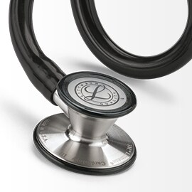 Gros plan du stéthoscope 3M Littmann Cardiology III.